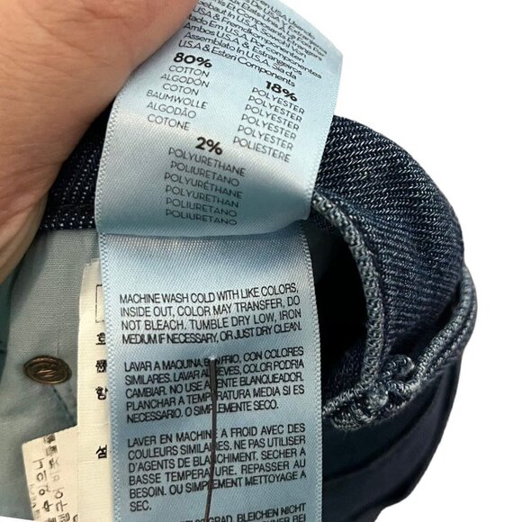 MOTHER The Trainer Jogger Jeans Women’s Size 24 Cropped Denim Tapered Stretch - Picture 15 of 15